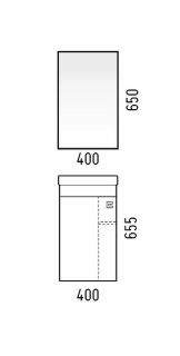Тумба под раковину Corozo Комо 40см сонома SD-00000352